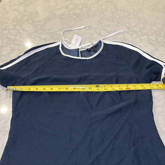 NWT Banana Republic Navy Sheath Short Sleeve Dress Size 2 - Picture 5 of 6